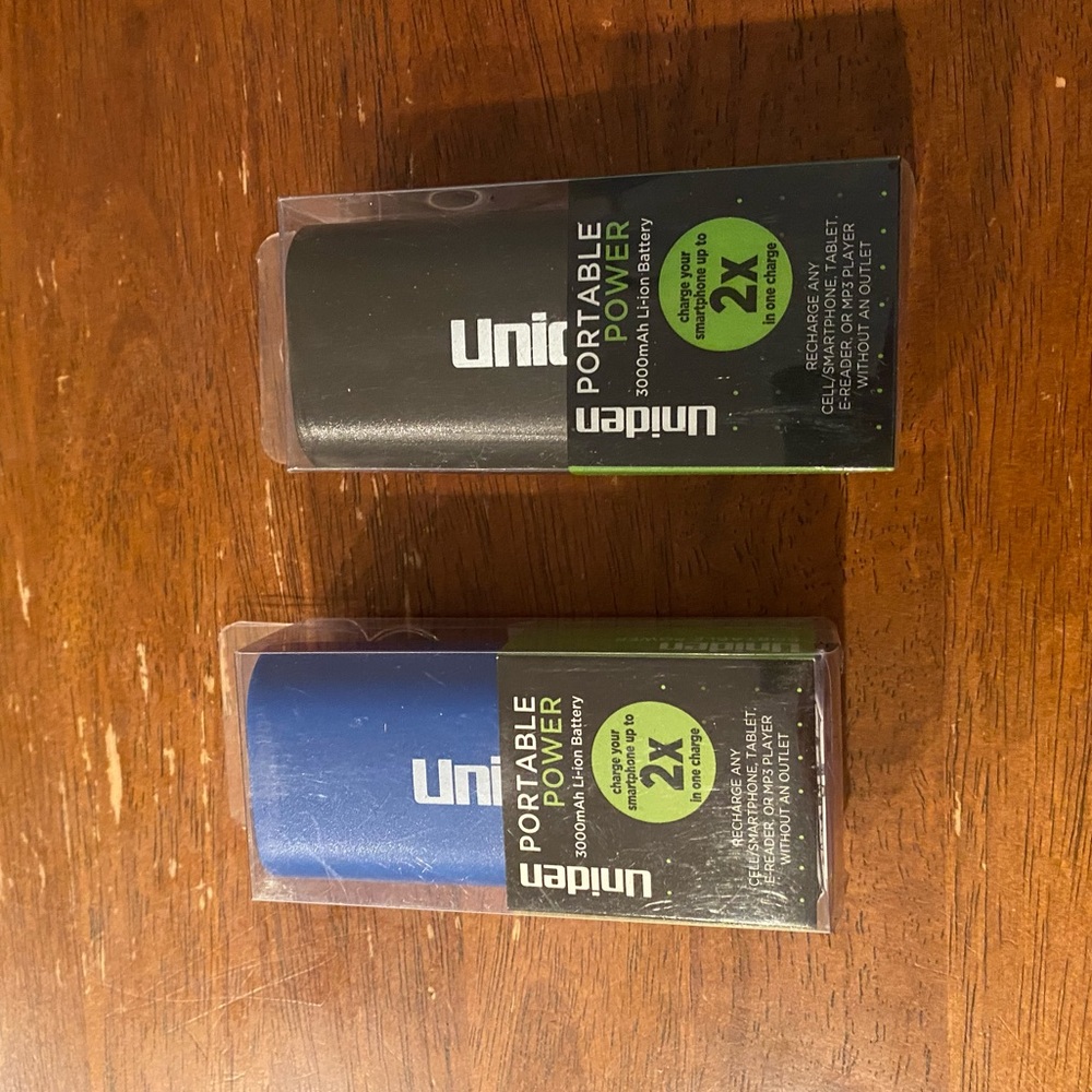 2- Uniden power packs
